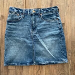 J. Crew Denim mini skirt in light sky wash, Size 27